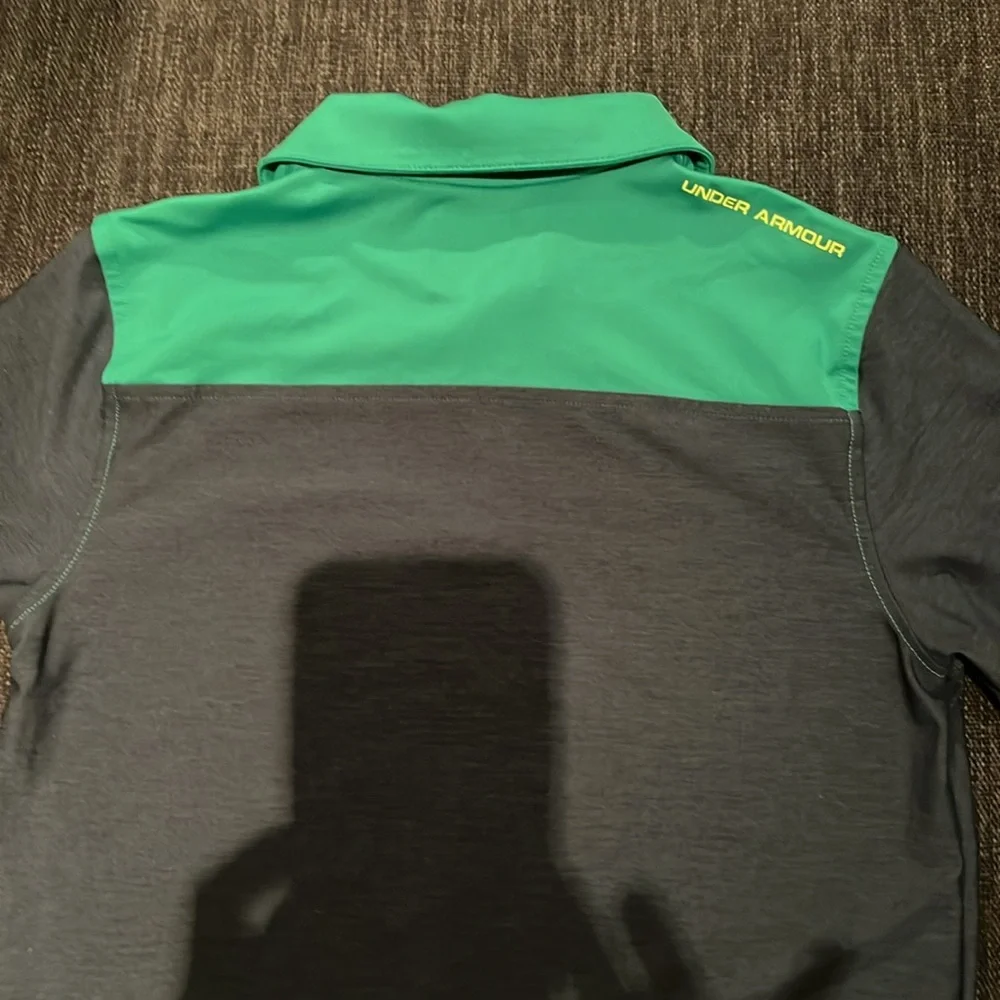 Under Armour Youth Heat Gear Golf Shirt - M